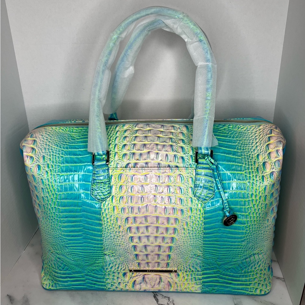 NWT Brahmin Duxbury Cotton Candy Weekender
